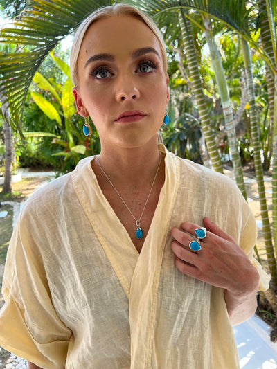 Why we love turquoise jewellery for boho summer fashion