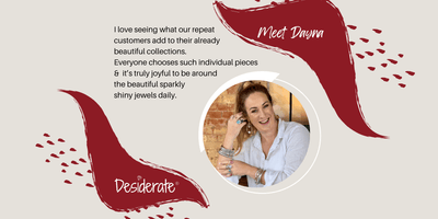 Meet our Dayna, member of our dispatch and customer service team (and occasional Desiderate model)