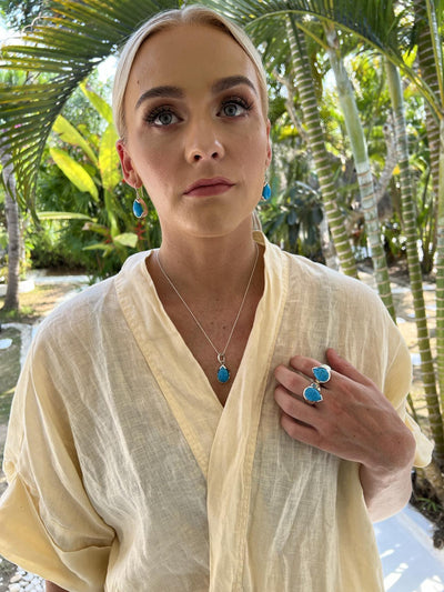 Why we love turquoise jewellery for boho summer fashion