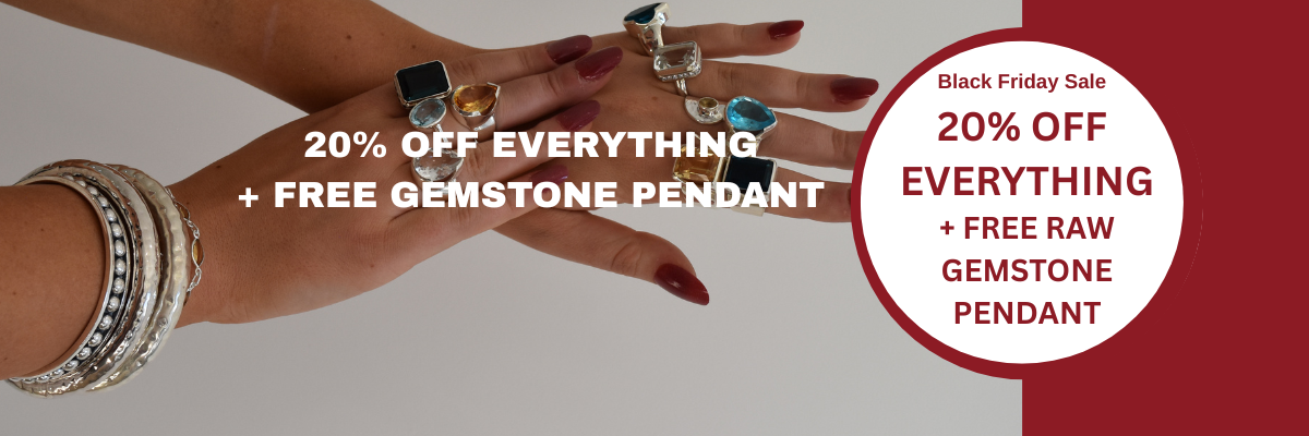 Silver and gemstone jewellery Australia - Black Friday sale