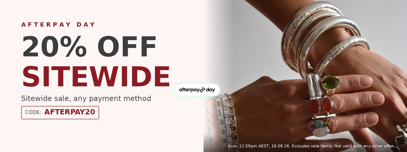 handmade sterling silver and gemstone jewellery Australia