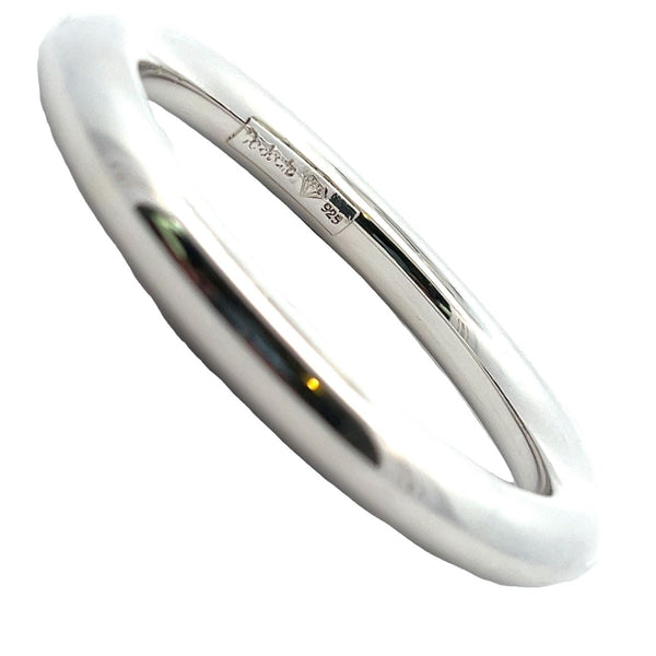 Thick deals silver bangle