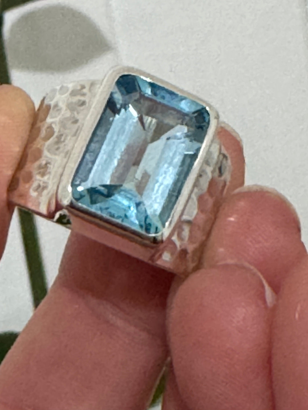Aquamarine Topaz Ring Desiderate
