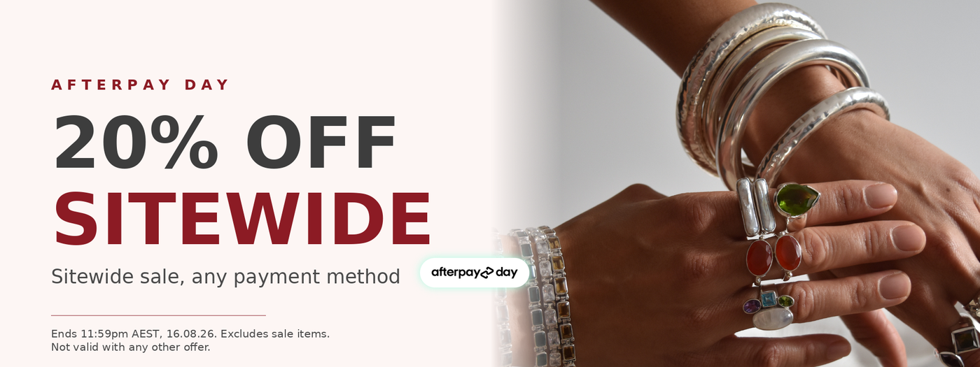 silver and gemstone jewellery Australia