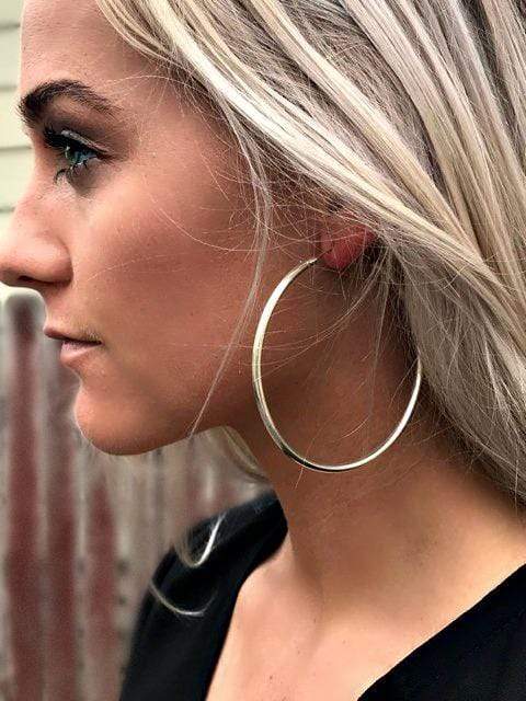 Large hoop earrings australia clearance